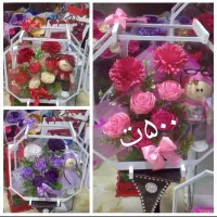 گل فروشی گل قرمز