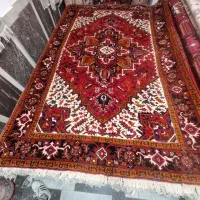 فرش آبی گل مهربان|فرش|مراغه, |دیوار