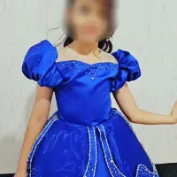 لباس پرنسسی دخترونه(فقط هزینه پارچه گرفته میشود)|لباس|کردکوی, |دیوار