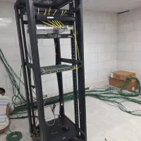 نیروی کار کابل کشی و پسیو شبکه و دوربین