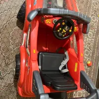 یک عدد ماشین شارژی بچه گانه و یک کرییر|اسباببازی|کیش, |دیوار