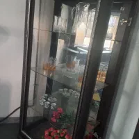 بوفه،آینه‌‌شمعدان‌چوبی