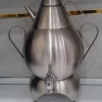 کتری قوری پایه دار استیل