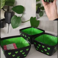 پیاله سه عددی|ظروف سرو و پذیرایی|اصفهان, جلالیه|دیوار