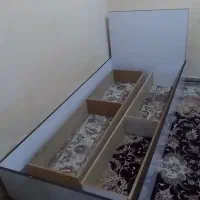 تخت خواب ی نفر سالم تمیز ام دی اف نوپان تمیز|تخت و سرویس خواب|رامهرمز, |دیوار