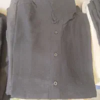 پیراهن مردانه مشکی مناسب محرم آستین کوتاه و بلند