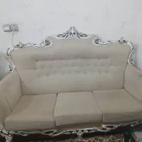 مبل ۷ نفر ۵ سال کار سالم|مبلمان خانگی و میز عسلی|اهواز, زیباشهر|دیوار