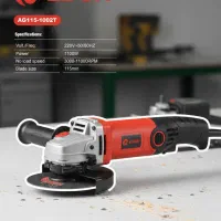 مینی فرز دیمردار ادون 1100w 115mm مدل AG-115-1002T