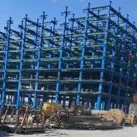 جوشکاری واجرای انواع اسکلت های فلزی