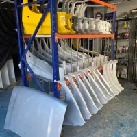 گلگیر پراید تیبا 206 و کاپوت پراید سفید نقره ای