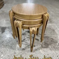 گل میز سه تایی|مبلمان خانگی و میز عسلی|شیراز, شهرک گلها|دیوار