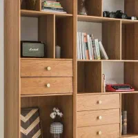 جا کتابی و کتاب خونه طرح اس درب دار و کشو دار|کتابخانه، شلف، قفسه‌های دیواری|کرج, حیدرآباد|دیوار