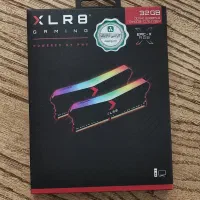 Ram PNY 32GB (16x2) DDR4 3200 MHz RGB رم 32