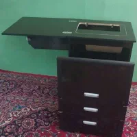 میز چرخ خیاطی MDF آسانسوری