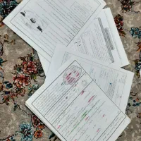 کتاب درسی پایه‌ نهم همراه جزوه|کتاب و مجله آموزشی|مشهد, شهرک شهید باهنر|دیوار