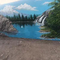 نقاشی روی دیوار|خدمات پیشه و مهارت|سبزوار, توحیدشهر|دیوار