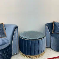 مبل نیم ست ۴ نفره|مبلمان خانگی و میز عسلی|مشهد, حسابی جنوبی (شهرک غرب)|دیوار