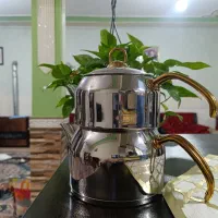 کتری قوری استیل یونیک|قوری، کتری، قهوه‌ساز دستی|هشتگرد, هشتگرد قدیم|دیوار