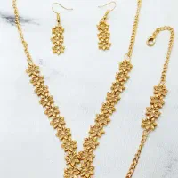 ست گردنبند دستبند و گوشواره اماراتی