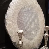 آینه و شمعدان ملیله با روکش نقره|آینه|صدرا-فارس, فاز ۱|دیوار