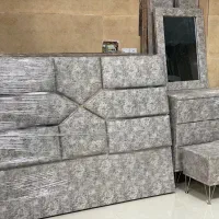 سرویس خواب دونفره مدل لوزی|تخت و سرویس خواب|رباط‌کریم, رباط‌کریم|دیوار