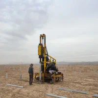 آزمایشات ژئوتکنیک نیروگاه خورشیدی