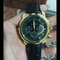 ساعت مردانه طرح ۳موتوره همراه با تاریخ