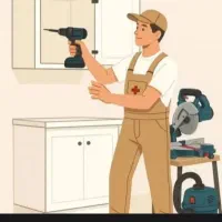 نصاب کابینت های پیش ساخته