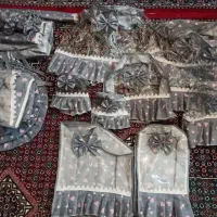 یک ست کاورپارچه ایی|سفره، حوله، دستمال آشپزخانه|سنندج, |دیوار