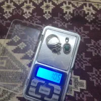 انگشتر ومدال نقره