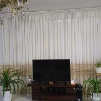 پرده|پرده، رانر، رومیزی|تربتحیدریه, باغ سلطانی|دیوار