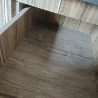 کابینت همراه هود و سینک دو لگن|آب‌چکان و نظم‌دهنده ظروف|لاهیجان, گلستان|دیوار