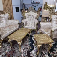 مبل ۷نفره باجلومبلی هردودست۳تامیز