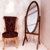 اینه قدی پایه دار|آینه|مشهد, زمرد|دیوار