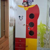 تخت وکمد کودک ونوجوان|تخت و سرویس خواب|پیر بکران, |دیوار