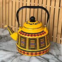 کتری لعابی کاملا نو
