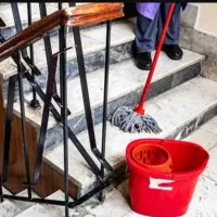 نظافت راه پله و پارکینگ