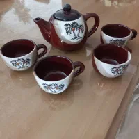 قهوه خوری و لیوان سرامیکی