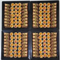 حلوا و خرمای مجلسی با زعفران اصل تازه‌پز و خوش‌عطر|خدمات پذیرایی، مراسم|باقرشهر, |دیوار