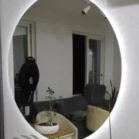 آینه گرد نئون دار ۲ عدد