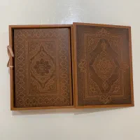 کتاب رباعیات خیام جلد چرم معطر سایز بزرگ (ارسال)|کتاب و مجله ادبی|تهران, باغ فیض|دیوار
