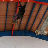 کار در ارتفاع با طناب