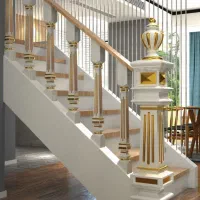 پله چوبی مار پیچ  از صفر تا صد