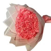 گل رز روبانی|گل مصنوعی|میاندوآب, |دیوار