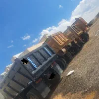 کامیون کمپرسی ۶ چرخ حمل ماسه شن خاکبرداری کود و...