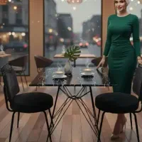 میز و صندلی لمس کیفیت  مدل به روز دنیا