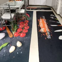 فروش 4 عدد فرش آشپزخانه پشت چرم