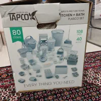 سرویس 108پارچه تاپکو|ظروف نگهدارنده، پلاستیکی، یک‌بارمصرف|نسیم‌شهر, |دیوار