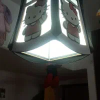 لوستر طرح کیتی|لوستر و چراغ آویز|کرمانشاه, |دیوار