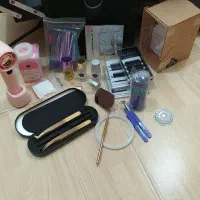وسایل اکستنشن مژه همراه کیف|آرایشی، بهداشتی، درمانی|شاهین‌شهر, طالقانی|دیوار